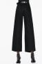 Фото #5 товара Джинсы z1975 wide leg cropped с высокой посадкой и ремнем ZARA