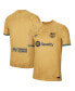 Фото #1 товара Men's Yellow Barcelona 2022/23 Away Authentic Blank Jersey