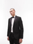 Фото #1 товара Topman super skinny tux suit jacket in black