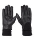 Фото #1 товара Men's Artificial Leather Driver Touchscreen Gloves