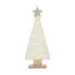 Christmas Tree Black Box Wood White (13 x 5 x 31 cm)