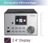 XORO HMT 500 PRO - Micro Stereo System (Internet/DAB+/FM Radio, CD Player, Bluetooth, USB Media Player, 2.4 Inch Colour Display, Remote Control, 2 x 10 W Speakers