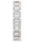 ფოტო #3 პროდუქტის Women's Silver-Tone Bracelet Watch 39mm, Created for Macy's