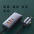 Ładowarka samochodowa Share Together 2x USB 2x USB-C 120W PPS QC PD szary