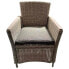 CHILLVERT Turin Steel And Synthetic Rattan Armchair 65x68.5x93.5 cm