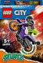Фото #1 товара Игрушка LEGO 60296 City Stuntz - stunt motorcycle with wind-up rear wheel and stunt minifigure