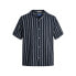 Фото #1 товара JACK & JONES Noto Stripe Resort short sleeve shirt