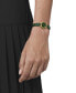 ფოტო #5 პროდუქტის Women's Swiss Lovely Green Leather Strap Watch 20mm