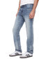 Buffalo Men's Straight Six Sanded and Contrasted Jeans
