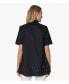 ფოტო #2 პროდუქტის Women's Embroidered Hem Glamtastic Tunic