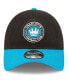 ფოტო #5 პროდუქტის Men's Black, Blue Charlotte FC Team 9TWENTY Adjustable Hat