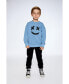 Фото #3 товара Boy French Terry Pant Black - Child