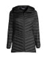 Фото #1 товара Women's Plus Size Ultralight Packable Long Down Jacket