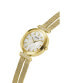 Фото #3 товара Наручные часы женские Guess Array золотые 28 мм GW0471L2