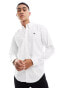 Фото #1 товара Abercrombie & Fitch icon logo oxford shirt in white