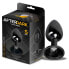 Фото #2 товара Blackgem Metalic Butt Plug with Black Jewel Size S