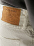 Jack & Jones Chris loose fit jeans in ecru W28 L32 - фото #3