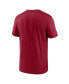 ფოტო #3 პროდუქტის Jordan Men's Crimson Oklahoma Sooners 2024 Sideline Legend Performance T-Shirt