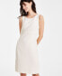 ფოტო #4 პროდუქტის Women's Empire Seamed Sheath Dress