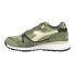 Фото #3 товара Diadora V7000 Lace Up Mens Green Sneakers Casual Shoes 178572-C9991