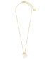 Фото #2 товара brook & york florence Imitation Pearl Charm Pendant Necklace