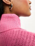 Фото #3 товара Threadbare Grace roll neck jumper in pink