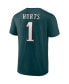 Фото #2 товара Men's Jalen Hurts Midnight Green Philadelphia Eagles Player Icon T-shirt