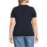 Фото #5 товара Plus Size Cotton Rib T-shirt