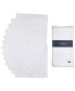 Фото #2 товара Men’s 13-Pc. White Border-Stripe Handkerchief Set, Created for Macy's