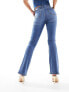 Фото #4 товара New Look bootcut jean in mid blue