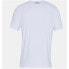 Men’s Short Sleeve T-Shirt Under Armour Fleece Big Logo White