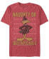Фото #1 товара Men's Looney Tunes Daffy Short Sleeve T-shirt