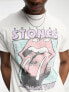 Футболка Reclaimed Vintage Rolling Stones White