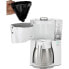 Melitta Coffee Machine - Look V Therm Perfektion 1025-15 Wei/gebrstete Stahl