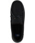 ფოტო #4 პროდუქტის Men's Faux Wool Boater Moc Slip-On Slippers