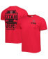 ფოტო #3 პროდუქტის Men's Red Utah Utes Logo Campus Icon T-shirt