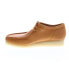 Фото #9 товара Clarks Wallabee 26168842 Mens Brown Leather Oxfords & Lace Ups Casual Shoes