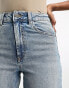 Фото #8 товара ASOS DESIGN Tall slim mom jeans in mid blue