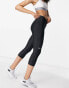 Фото #1 товара Under Armour Training high waist Heat Gear base layer capri sculpt leggings in black