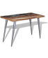 Фото #3 товара Dining Table Solid Reclaimed Wood 47.2"x23.6"x30"
