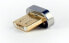 Gembird CC-USB2-AMLM-mUM - micro USB - Gold - Silver