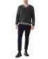 Фото #4 товара Men's Relaxed Fit V-Neck Long Sleeve Sweater