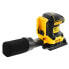 DEWALT Akku-Vibrationsschleifer DCW200 18V| DCW200NT-XJ - gelb/schwarz - T-STAK Box II