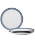 Colorscapes Layers Coupe Dinner Plate Set of 4, 11"