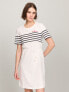 Фото #1 товара Hilfiger Stripe Logo T-Shirt Dress