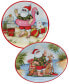 Фото #1 товара Santa's Wish 2 Pc. Platter Set