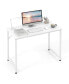 Фото #1 товара 40 Inch Small Computer Desk with Heavy-duty Metal Frame