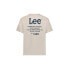 Фото #3 товара LEE Loose Logo short sleeve T-shirt