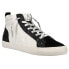 Фото #4 товара Vintage Havana Lester Glitter High Top Lace Up Womens White Sneakers Casual Sho