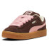 Фото #3 товара Puma Suede Xl Lace Up Womens Brown Sneakers Casual Shoes 39764814